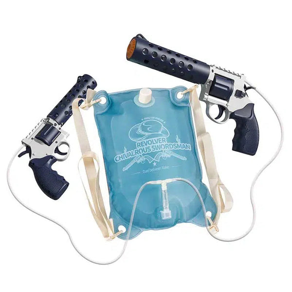 Backpack Type ElectricBurst Double Gun Revolver Water Gun