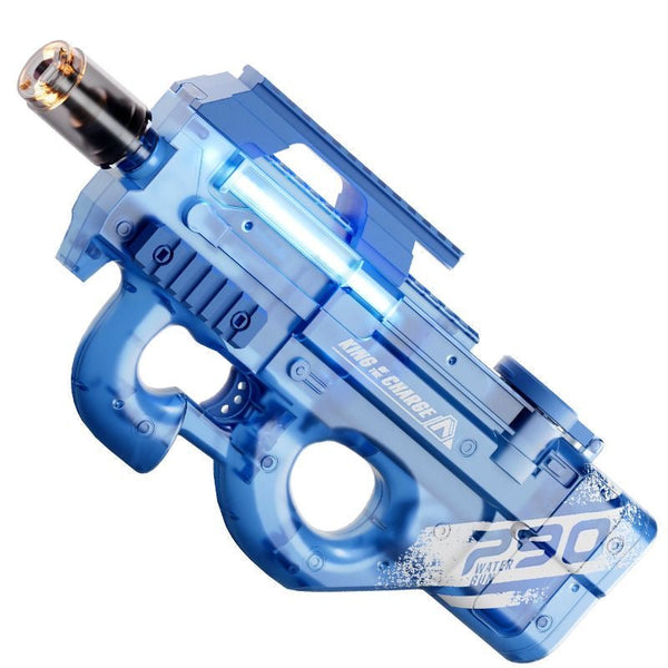 P90 Electric Burst Water Gun Toy Gun With Flash Light