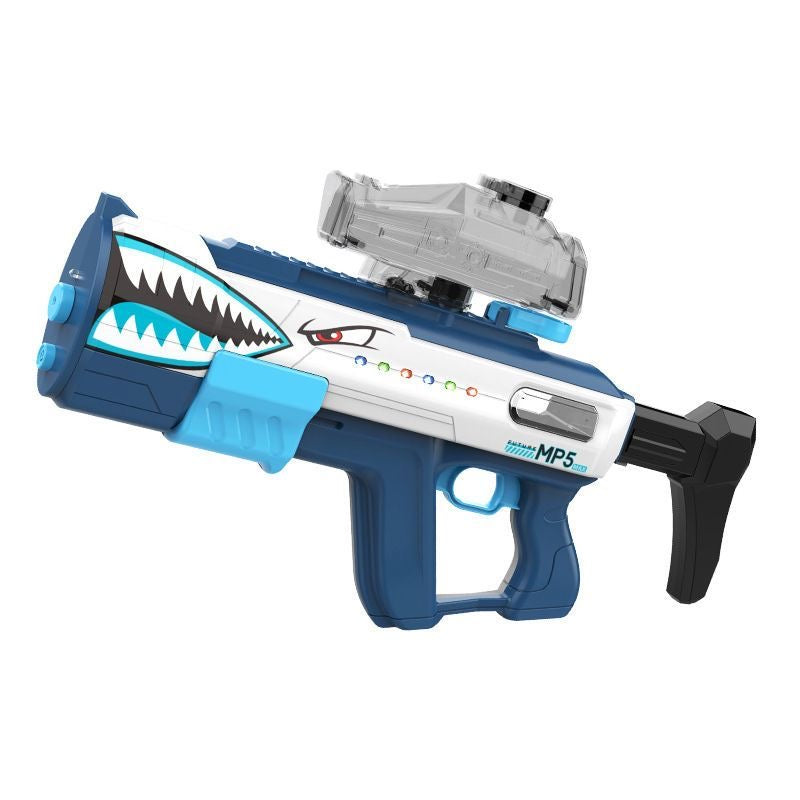MP5 2 in 1 Electric Water Suction Toy Water Gun With Color Light