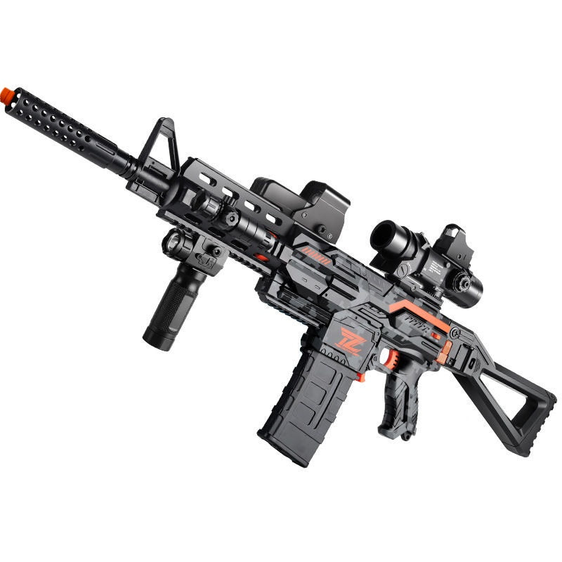 AK47 High Speed Electric Ccontinuous Firing Soft Bullet Toy Gun