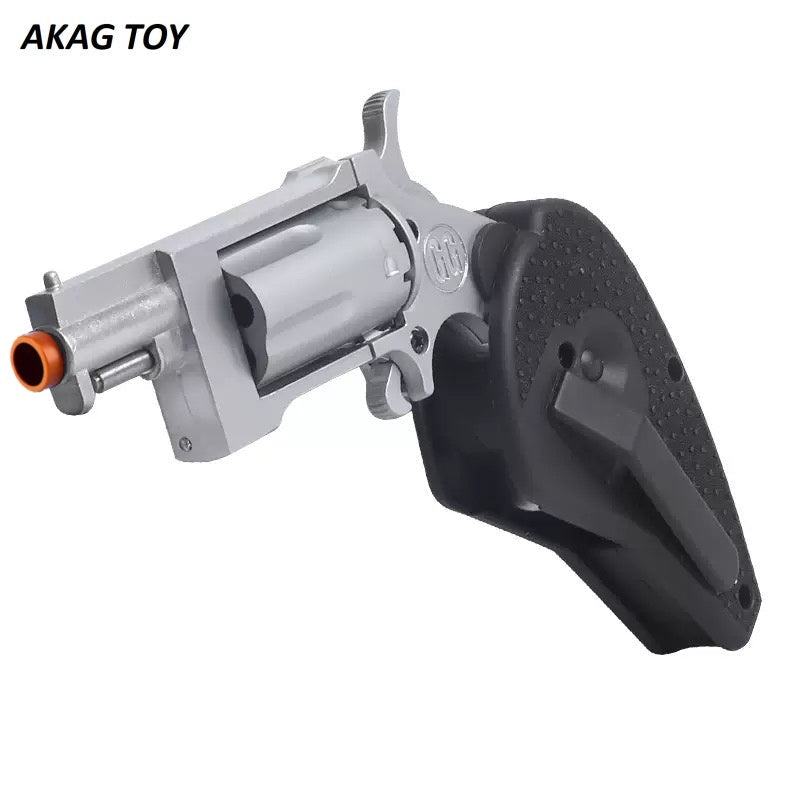 Metal Deformable Folding Revolver Toy Gun