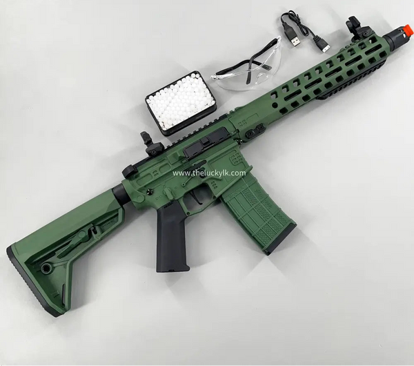 Army Green SLR Gel Blaster Adult Version