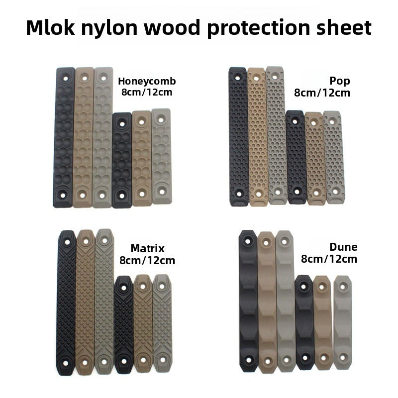 Fiber Corrugated Honeycomb Handguard Rail Cover for Toy Blaster