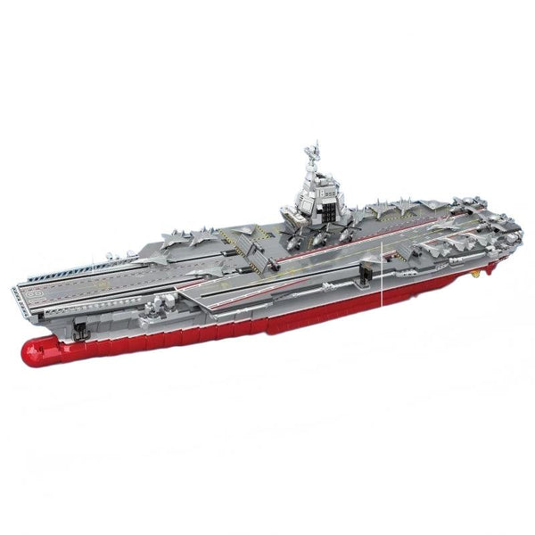 Fujian Aircraft Carrier Building Blocks Model