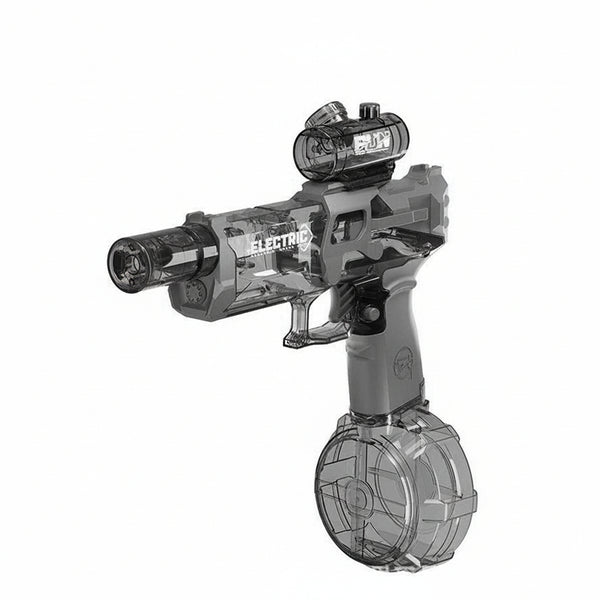 High performance electric flashing light water gun