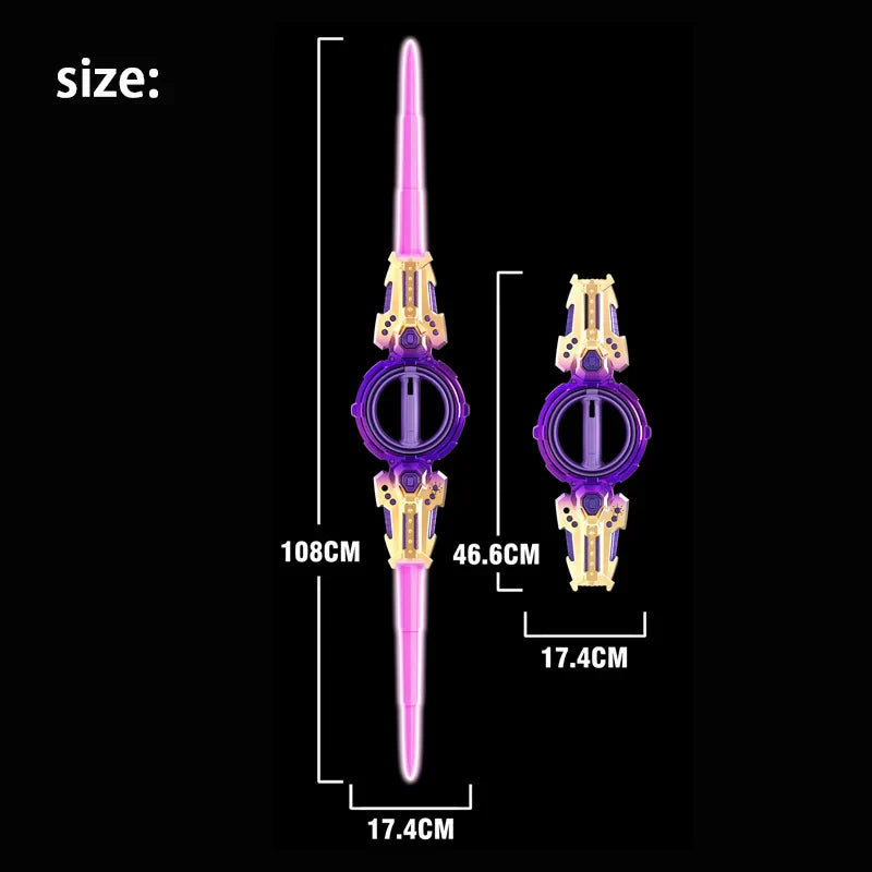 Double Edge Spinning Sword