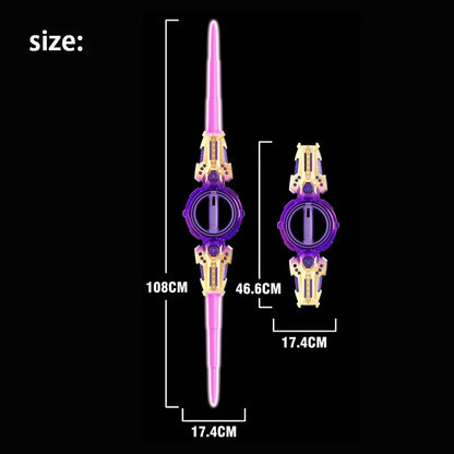 Double Edge Spinning Sword