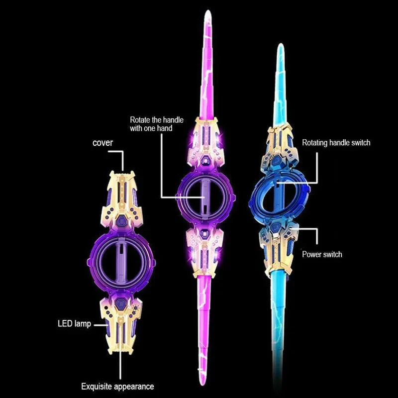 Double Edge Spinning Sword