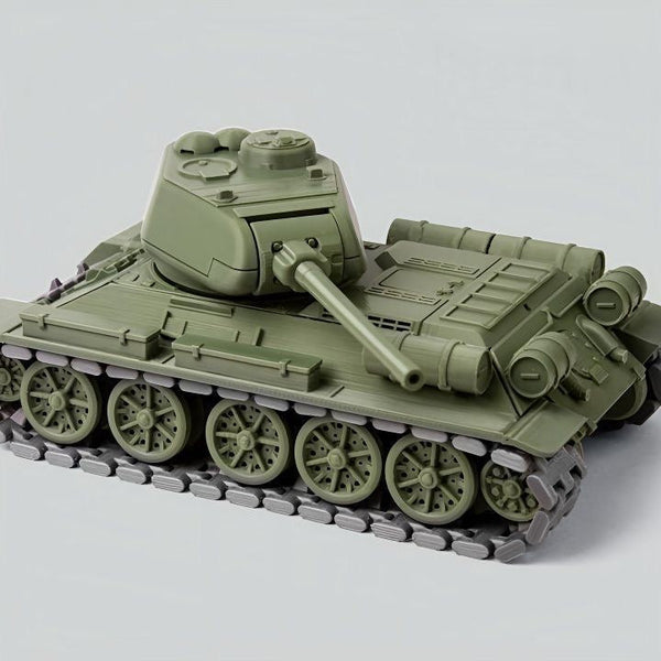 1：48 World War II Soviet T-34-85 Tank Model